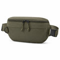 Hüfttasche 30 x 8 x 16 cm Textil Olivgrün mit Reißverschluss