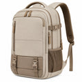 Rucksack 32 x 20 x 48 cm aus Textil in Beige für Alltag und Reisen